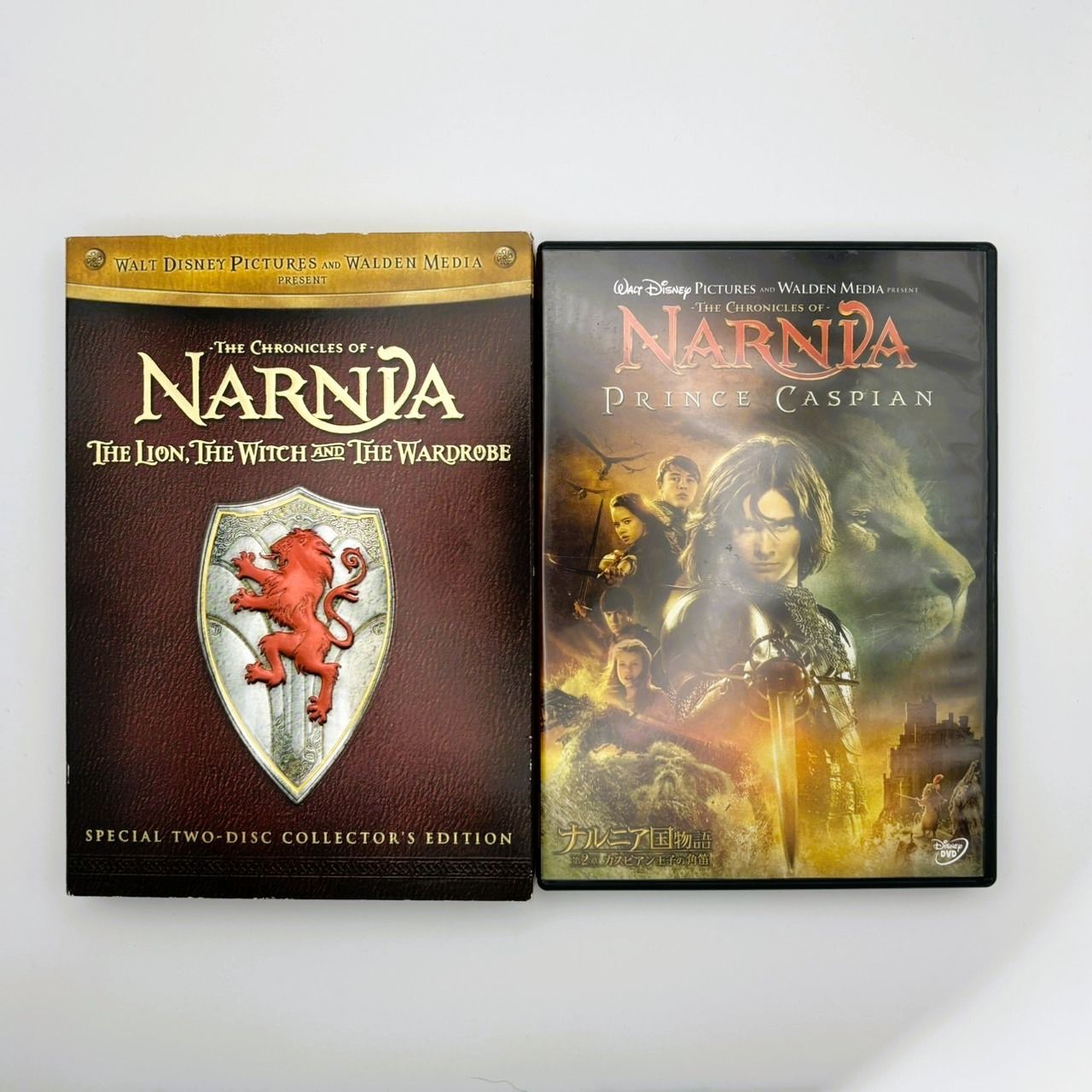 名作 洋画 DVDソフト 2本セット ナルニア国物語 ディズニー