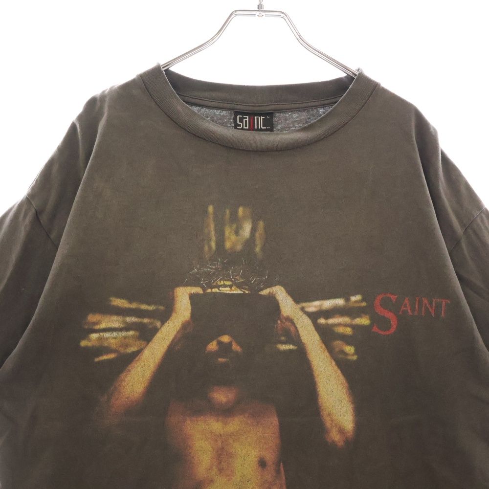 SAINT MICHAEL (セントマイケル) 23SS SS TEE/WE LIVE HELL SM-S23