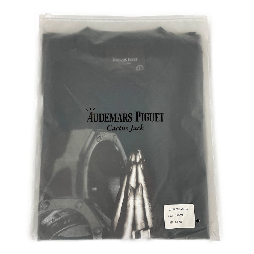 AUDEMARS PIGUET オーデマ・ピゲ × Cactus Jack Travis Scott Collage TEE 半袖Tシャツ ブラック サイズL 正規品 / 33605