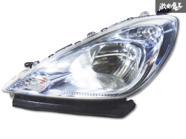 B1 【良品】フィット fit 前期 GE6/GE7 □□ ハロゲン 右 ヘッドライト