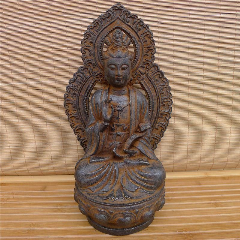 観音様 仏像 鉄器 開運 風水 重厚 極細工 装飾品 現代工芸品 美術品 置物 鉄器 観音仏像 装飾品 工芸品 美術品 置物 - メルカリ