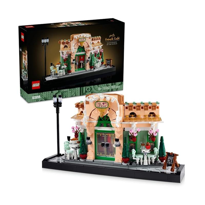 レゴ LEGO アイコン フレンチカフェ おもちゃ 玩具 誕生日 プレゼント ブロック 母の日 父の日 男性 女性 インテリア オシャレ 0