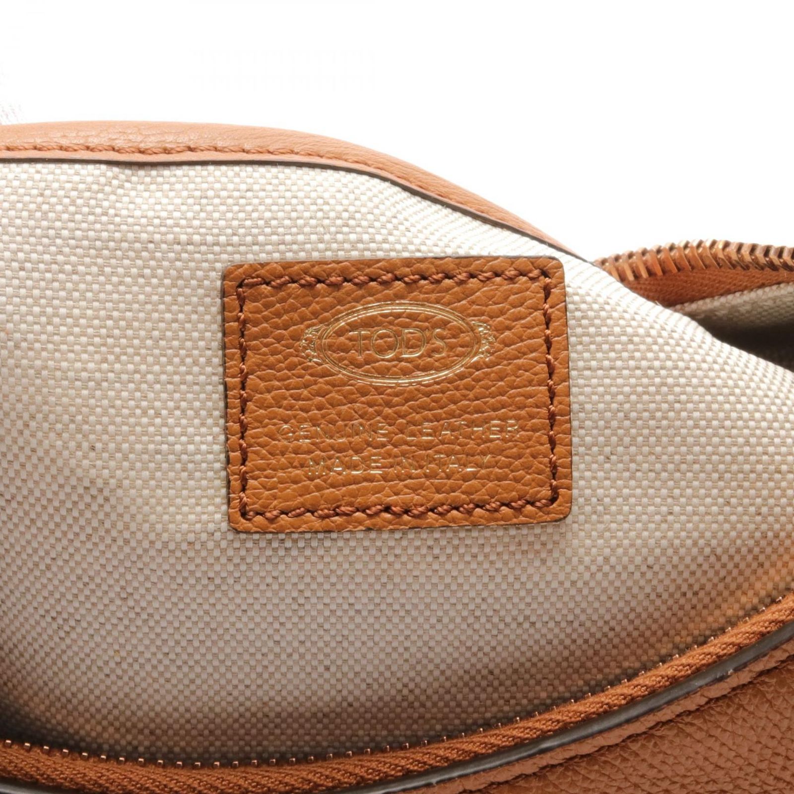 TOD'S - TOD'S トッズ Tタイムレス ミニ クラッチバッグ セカンド