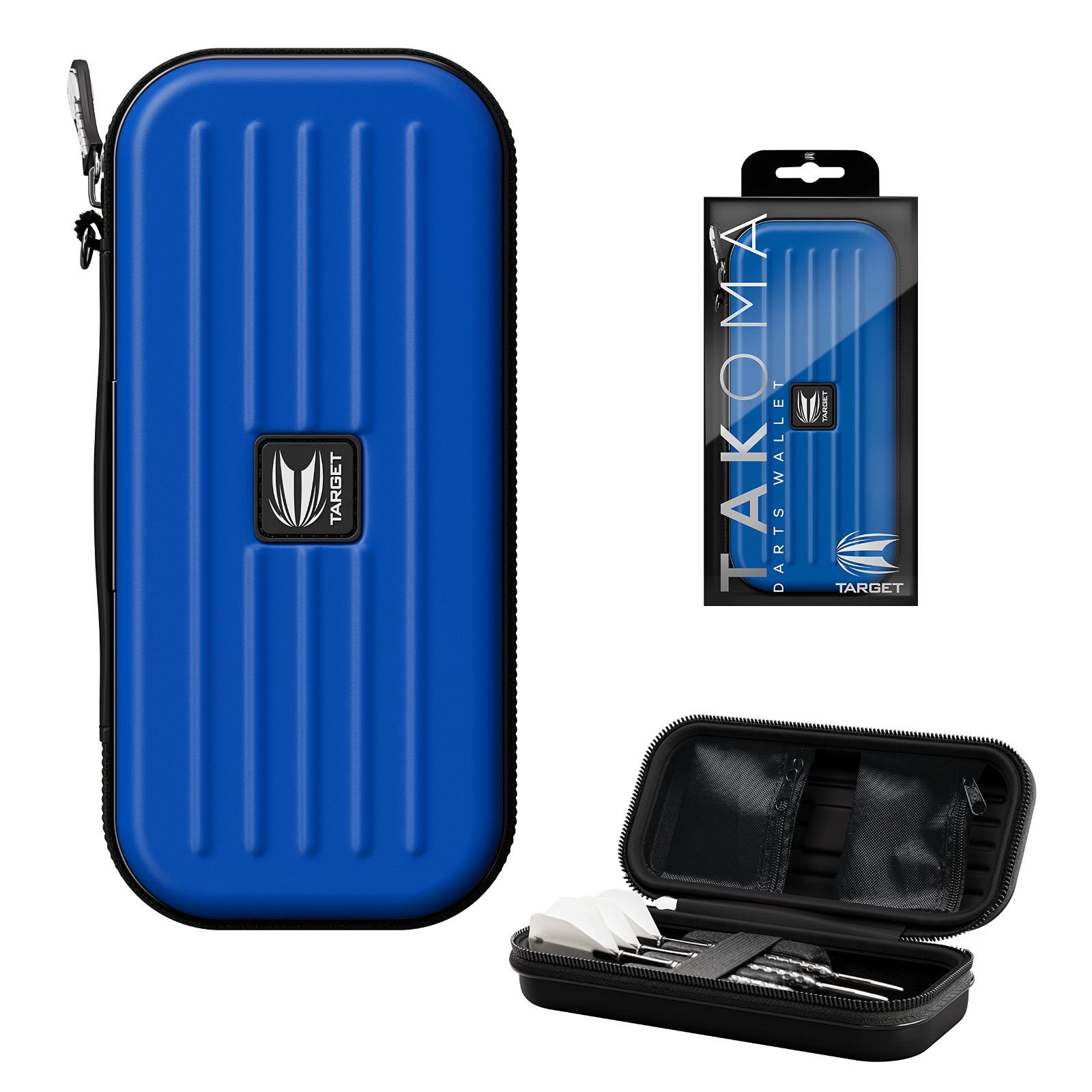 【在 庫 処 分】ブルー WALLET TAKOMA ダーツケース TARGET