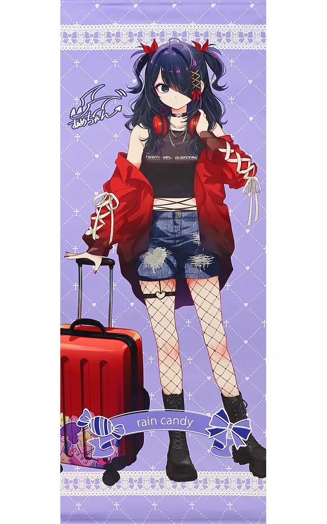 NEEDY GIRL OVERDOSE 東西KV等身大タペストリー 超てんちゃん