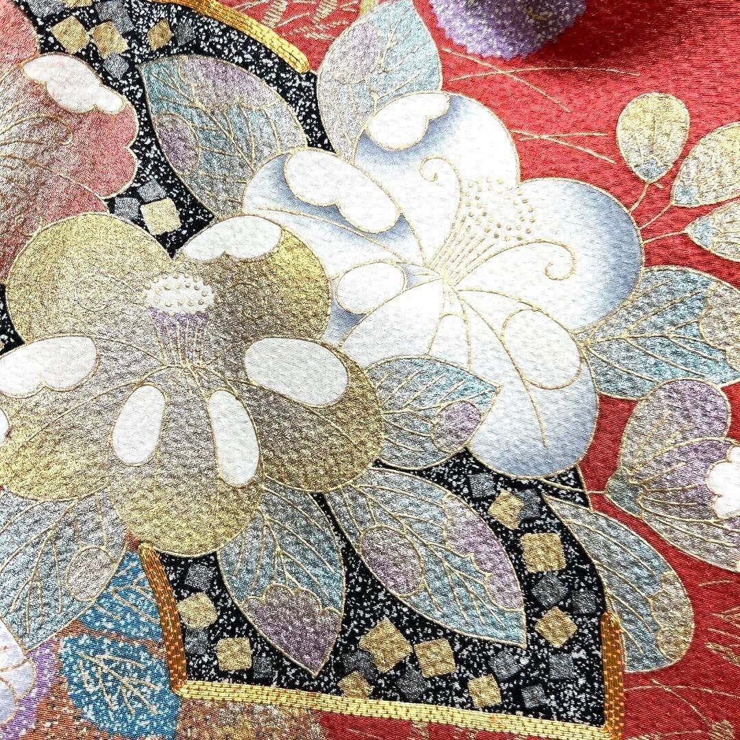 金彩　金駒刺繍　辻ヶ花　振袖　晴れの日　成人式　卒業式　着物　104a p 金彩 金駒刺繍 辻ヶ花 振袖 晴れの日 成人式 卒業式 着物 104a p