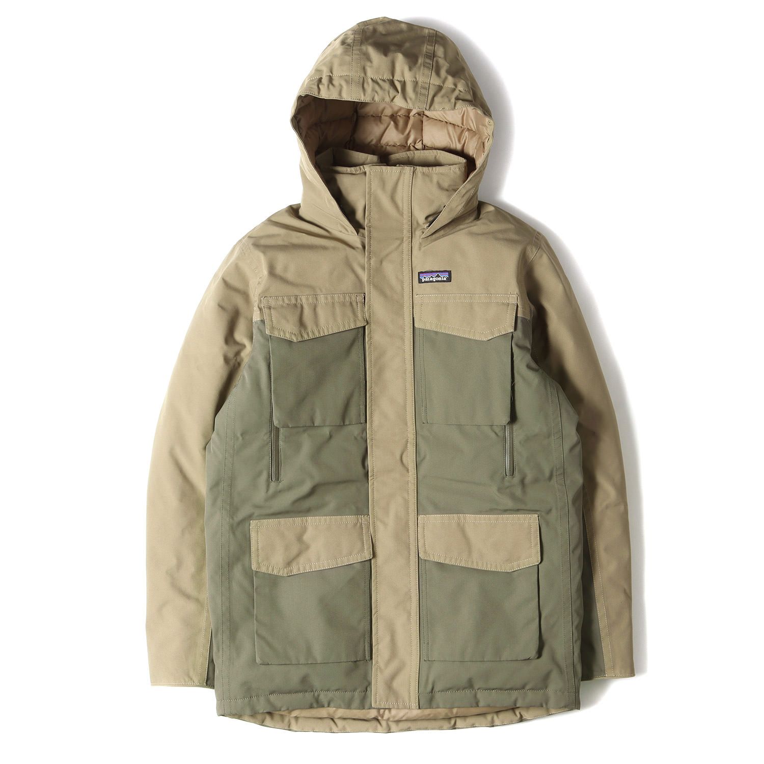 Patagonia パタゴニア ダウン ジャケット サイズ:M サンダークラウド ダウン パーカー Thunder Cloud Down Parka  オリーブ ベージュ アウター ブルゾン コート【メンズ】 - メルカリ