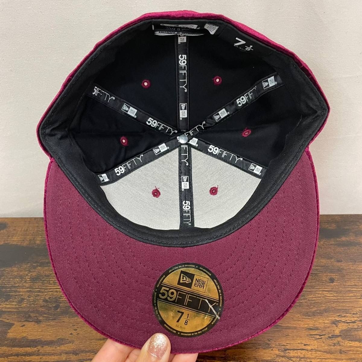 K76 ニューエラ 59fifty GYDA Night owl コラボ 美品 K76 ニューエラ 59fifty GYDA Night owl コラボ 美品 - メルカリ
