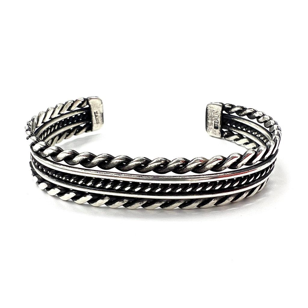 NAVAJO ナバホ族 インディアンジュエリー バングル STERLING