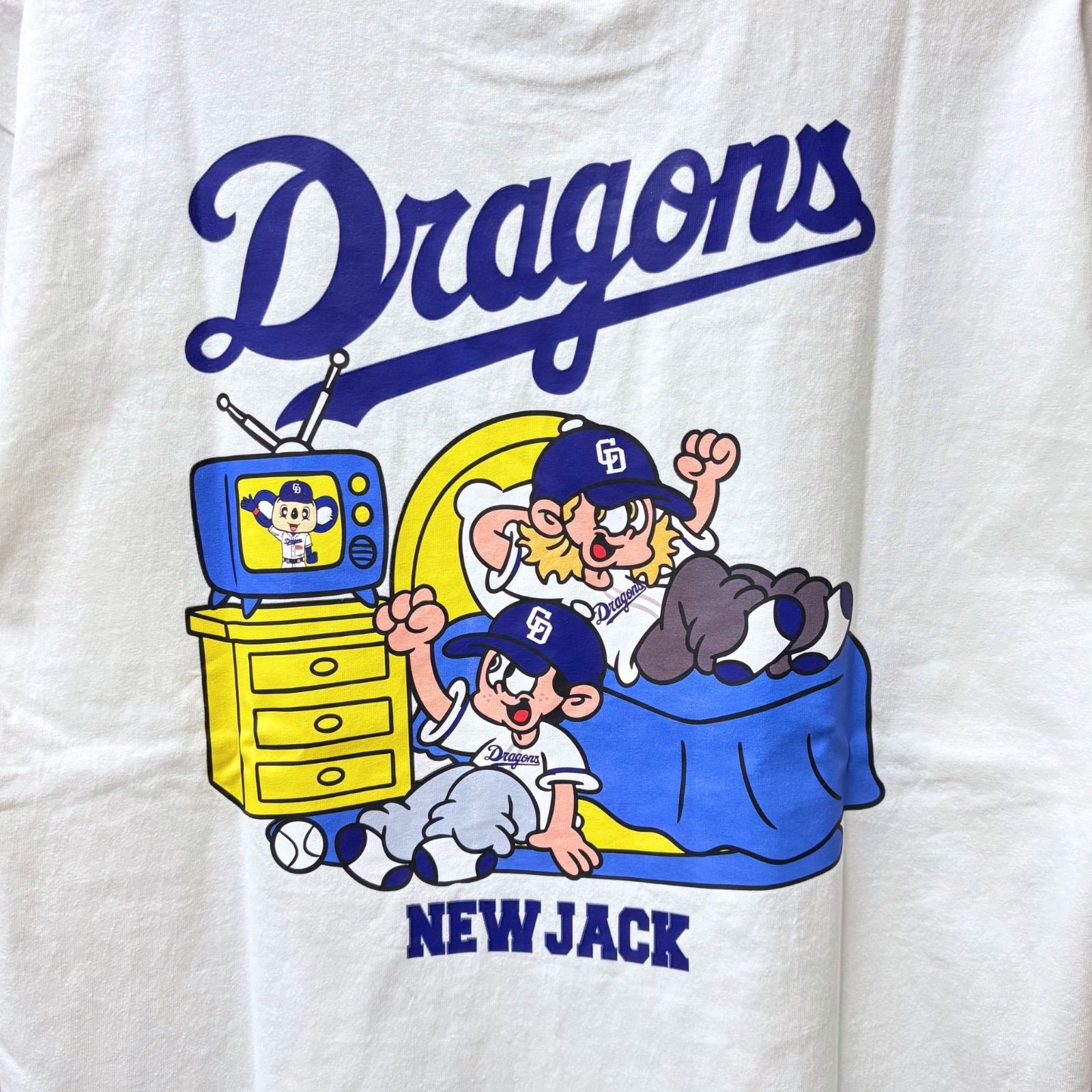 NEW JACK/ニュージャック】ドラゴンズ 限定コラボ 半袖Tシャツ