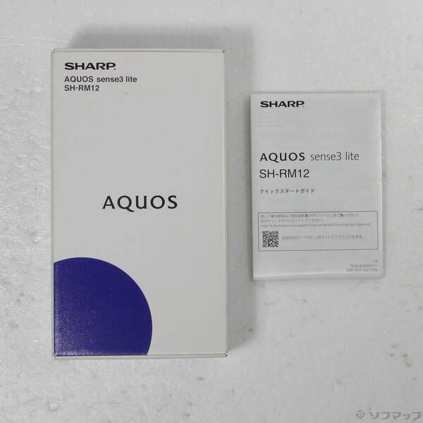 品〕 AQUOS sense3 lite 64GB シルバーホワイト SH-RM12 楽天 SIM 品〕 AQUOS sense3 lite 64GB シルバーホワイト SH-RM12 楽天 SIM