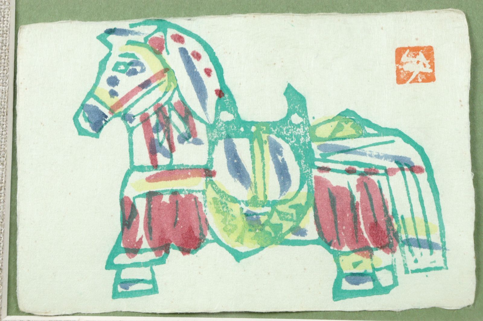 チャコ 木版画 2 小倉遊亀「巨匠を偲ぶ」木版画 :: 絵画買取・販売 - シバヤマ