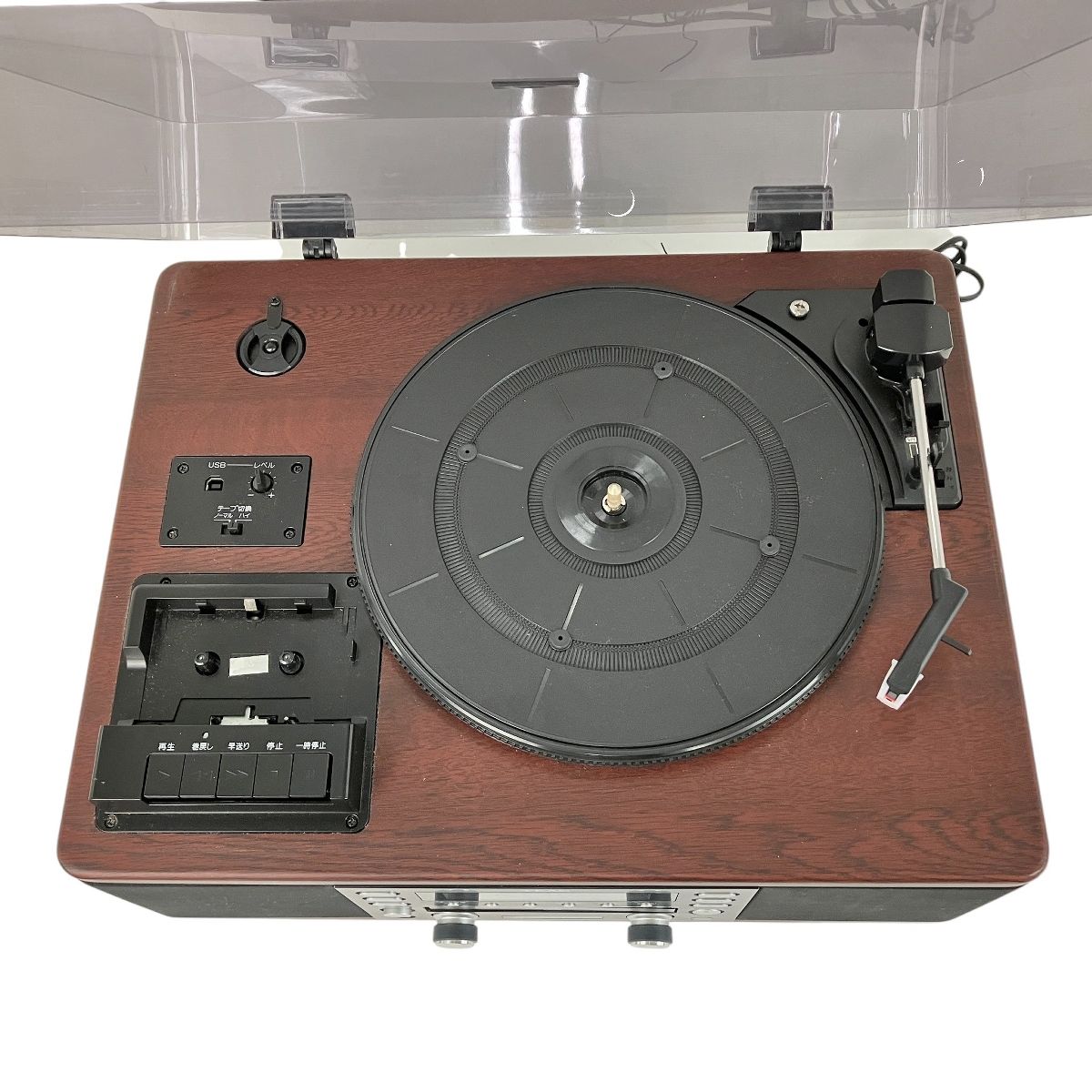 カセットプレーヤー付