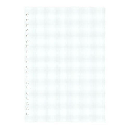 まとめ kleid ルーズリーフ 2mmグリッドルーズリーフ A5 ホワイト 8432 ×25セット