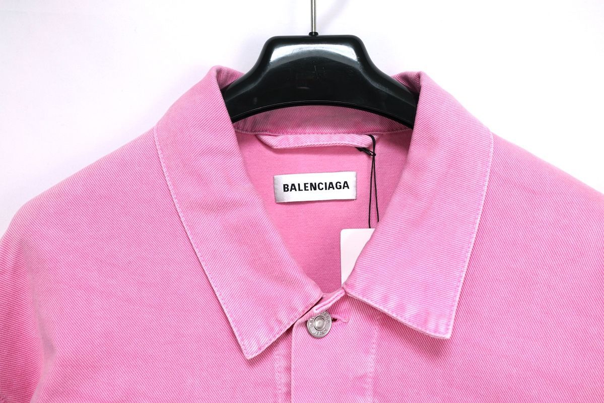 BALENCIAGA バレンシアガ フロントロゴ ウォッシュド デニム