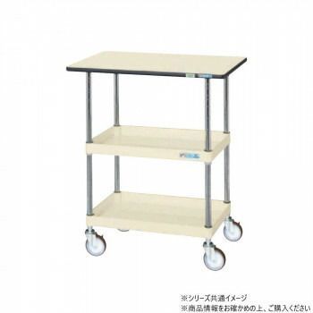 サカエ CSパールワゴン中量タイプ 天板付 アイボリー CSP-7572TPSEI