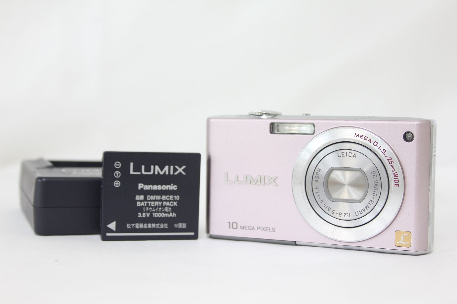 カメラ Panasonic LUMIX DMC-FX35 ピンク LEICAレンズ
