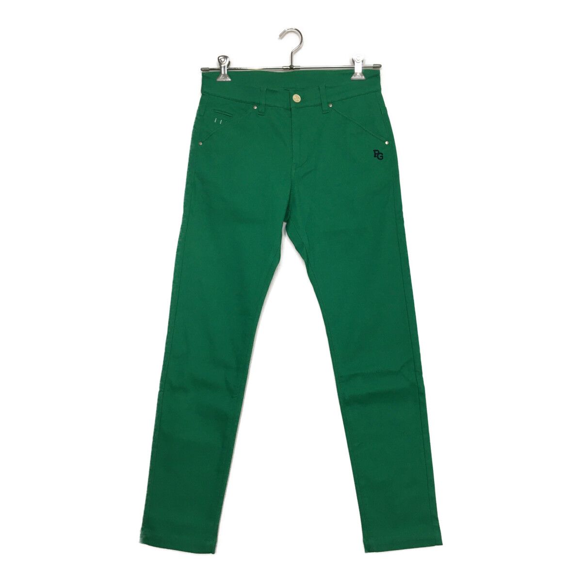 メンズ パーリーゲイツ PEARLY GATES パンツ 3 S 緑 グリーン シンプル ロゴ刺しゅう
