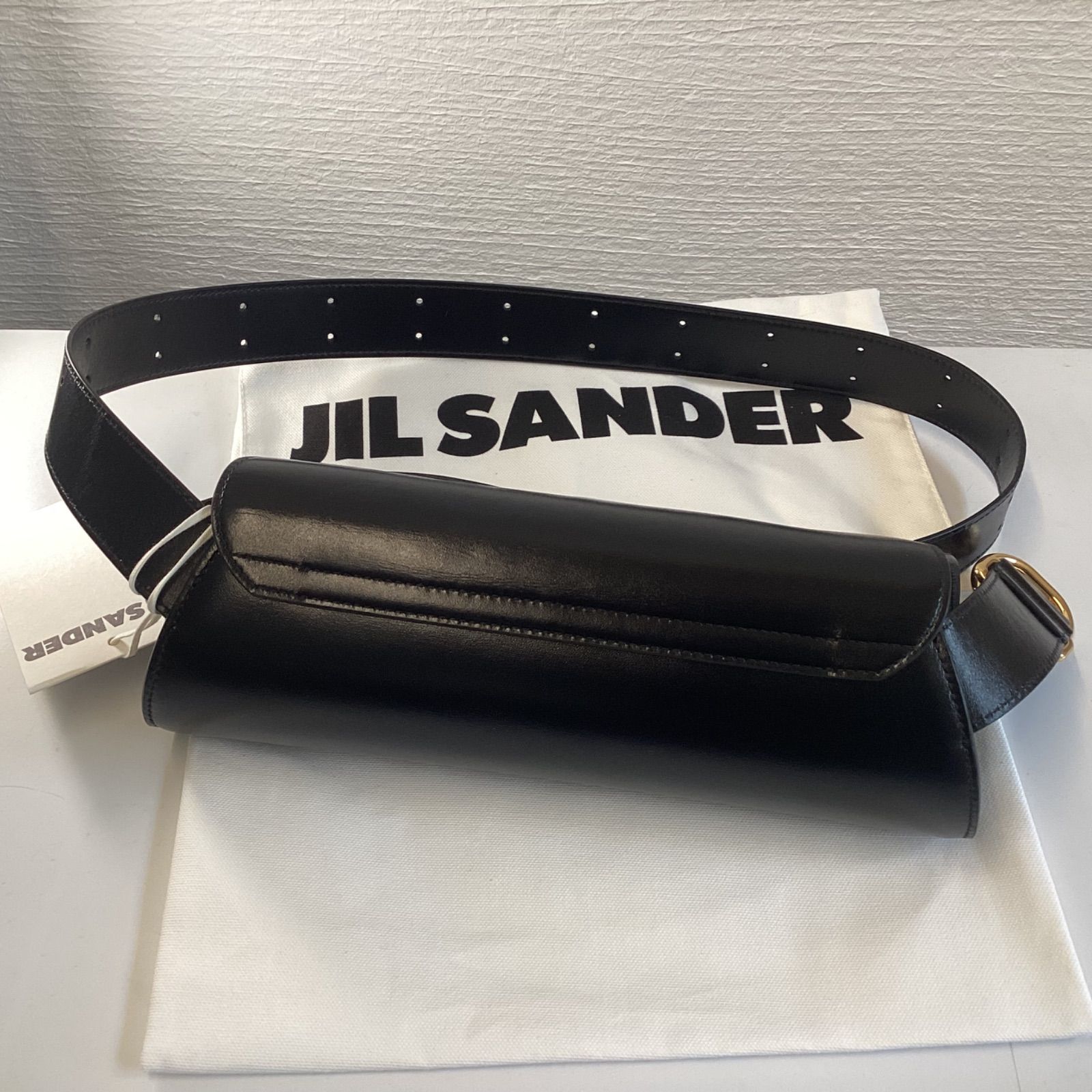 新品 JIL SANDER ジルサンダー Cannolo カンノーロ スモール ブラック 