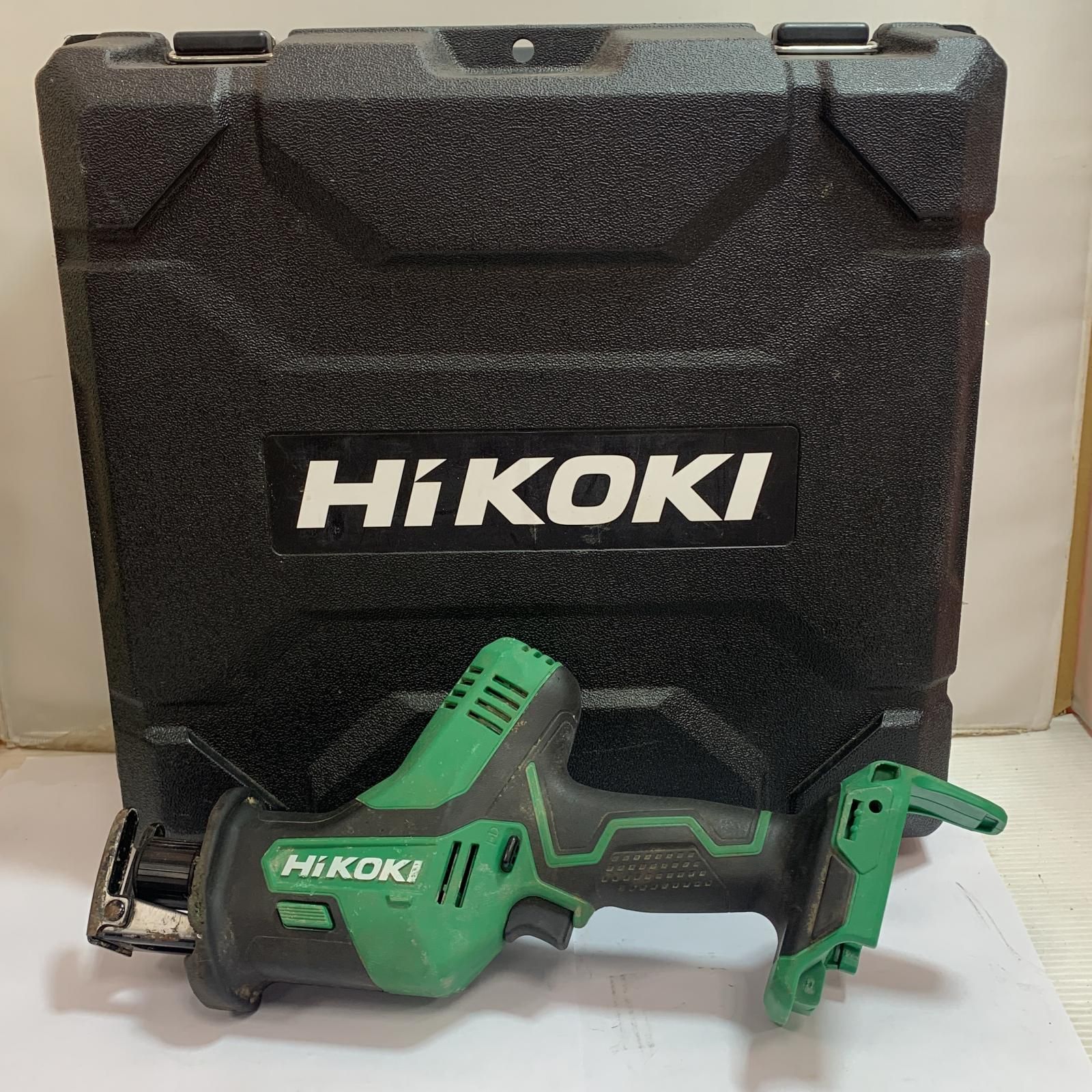 ♭♭HiKOKI ハイコーキ 18Ｖ コードレスセーバーソー ケース付 CR18DA グリーン