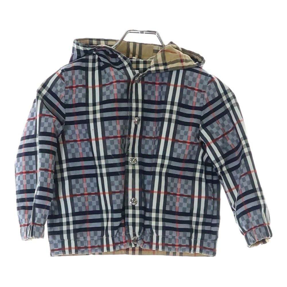 Burberry バーバリー　リバーシブル ノバチェック　ジャケット BURBERRY (バーバリー) ノヴァチェック コットン フーデッド