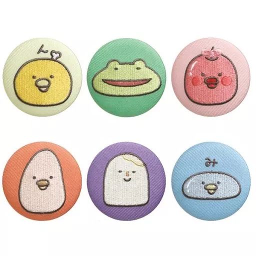 中古】バッジ・ピンズ 全6種セット 「チキップダンサーズ きょうりゅう