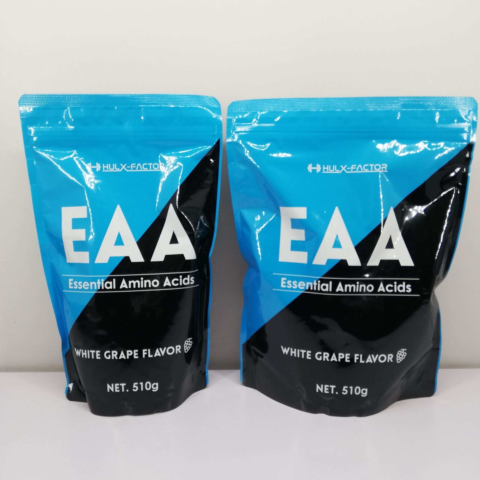 ハルクファクター EAA 白ぶどう風味 510g 2袋セット - メルカリ