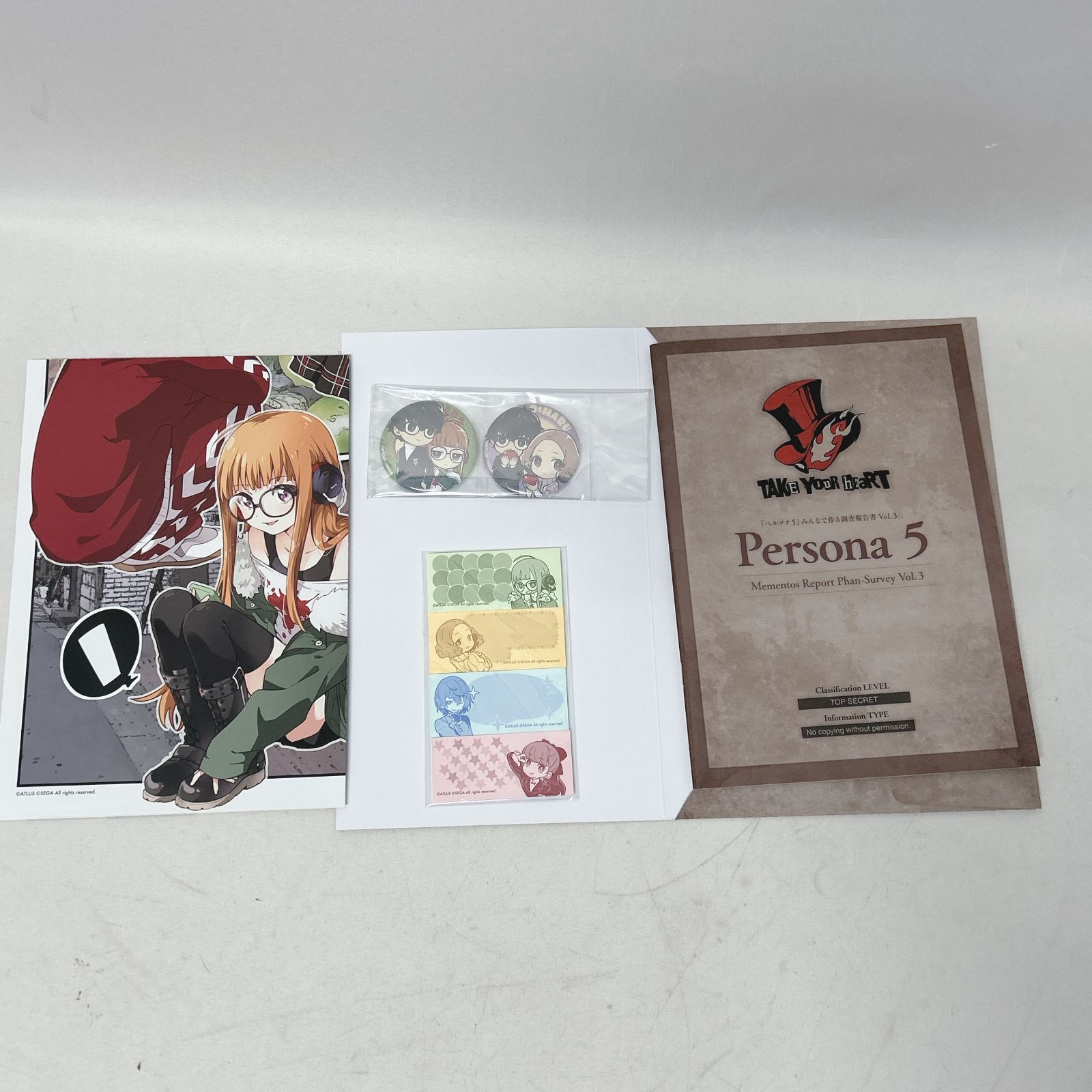 浜館04-476】 ペルソナ5 みんなで作る調査報告書 Vol.3 【中古品