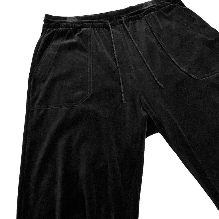 ヨウジヤマモト　ベロアパンツ S'YTE Yohji Yamamoto 17SS コットンベロアイージートラック