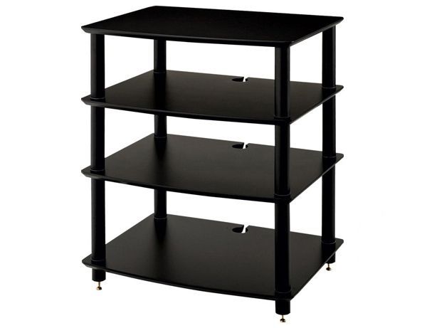 HF04BB 棚板ブラック支柱ブラック HF04シリーズ オーディオラック 支柱長変更可 Sound Magic サウンドマジック