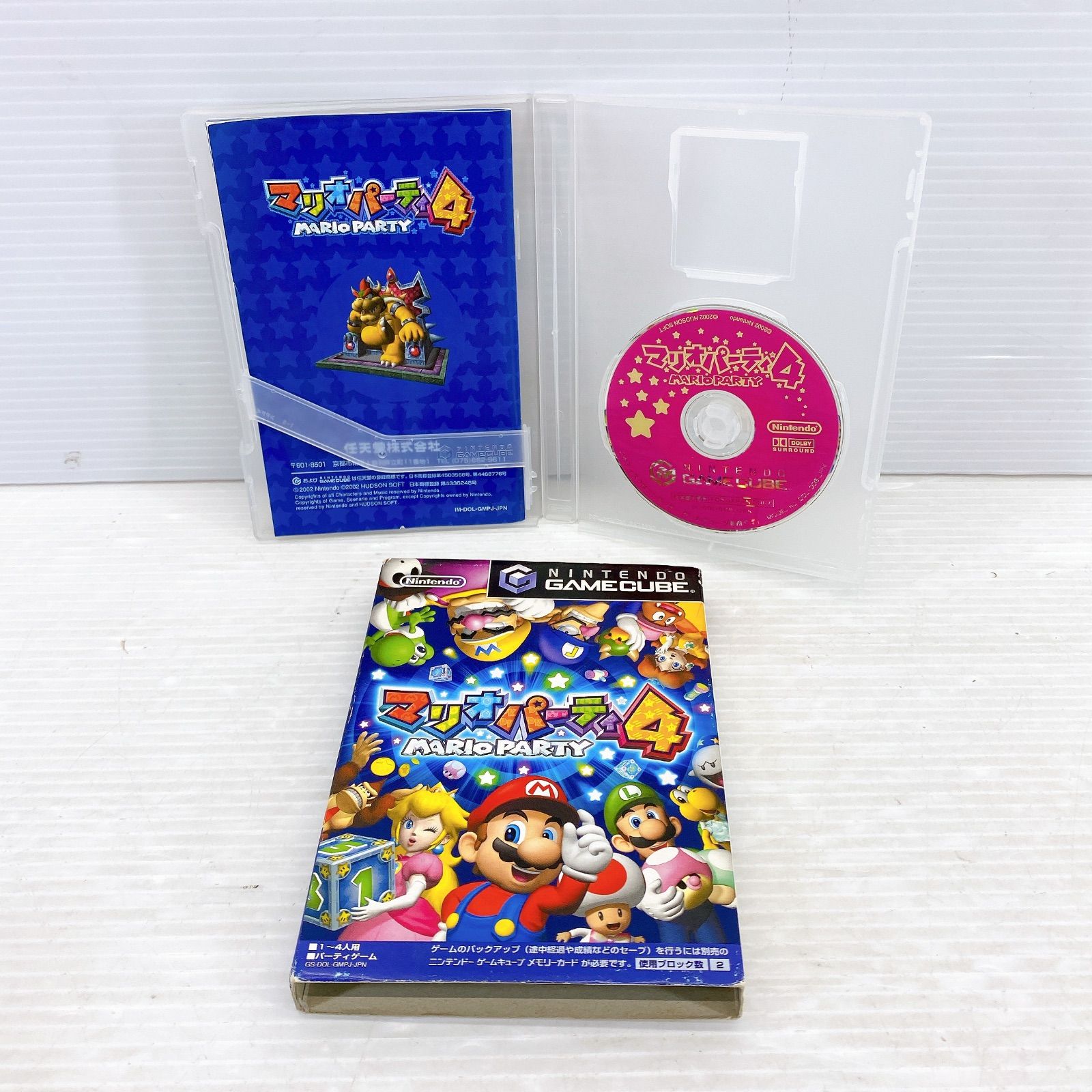 ◇任天堂 ゲームキューブ ソフト まとめて 7本セット マリオ・ドンキー