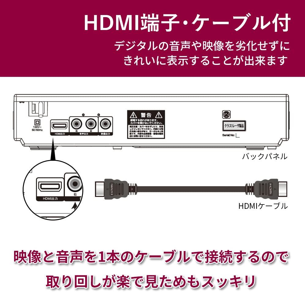 Amazon | [山善] ミニ DVDプレーヤー コンパクト CD/DVD 再生専用 CPRM