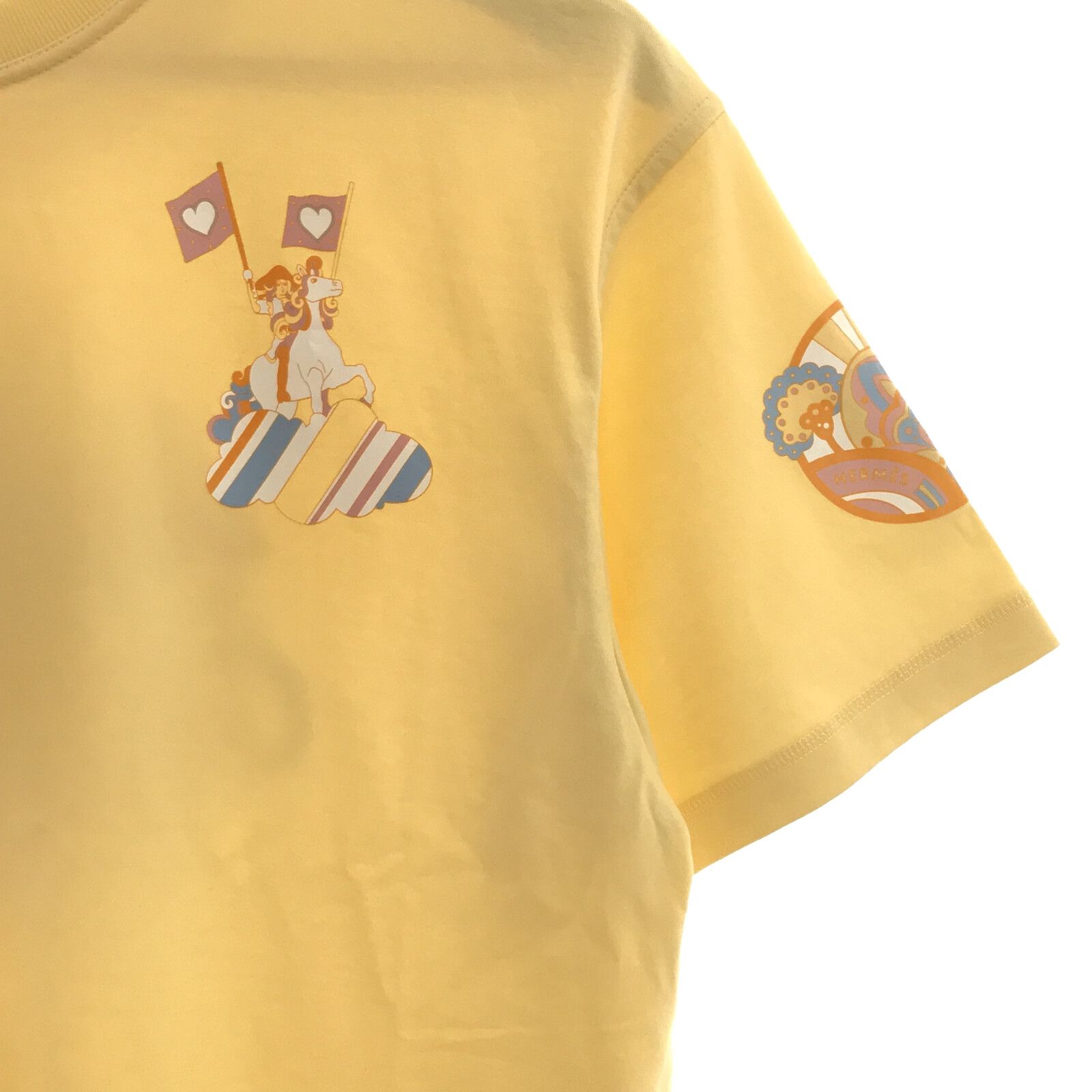 エルメス カルトゥッシュマキシTシャツ 半袖Tシャツ 【公式通販】