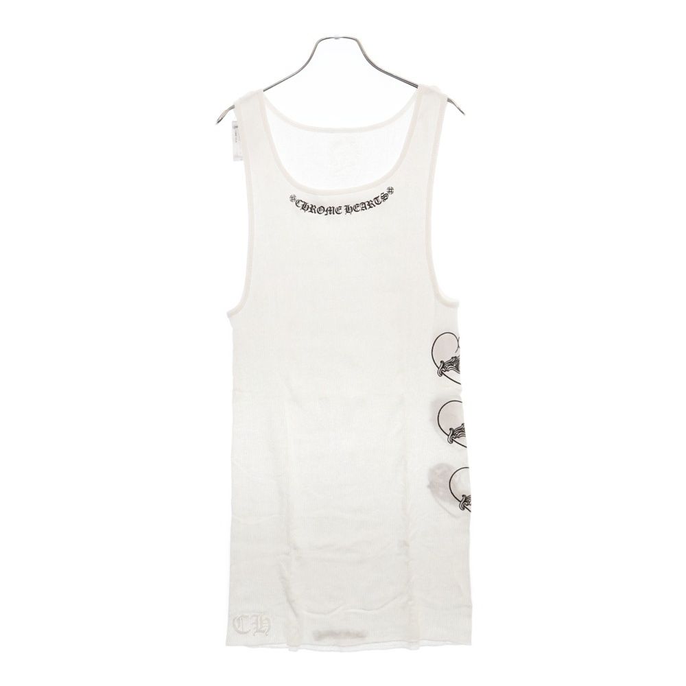 CHROME HEARTS (クロムハーツ) LOVE YOU RIB TANK WHITE