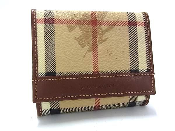 【BURBERRY】バーバリー★コインケース　ノバチェック　ブラウン BURBERRY バーバリー コインケース 小銭入れ ノバチェック