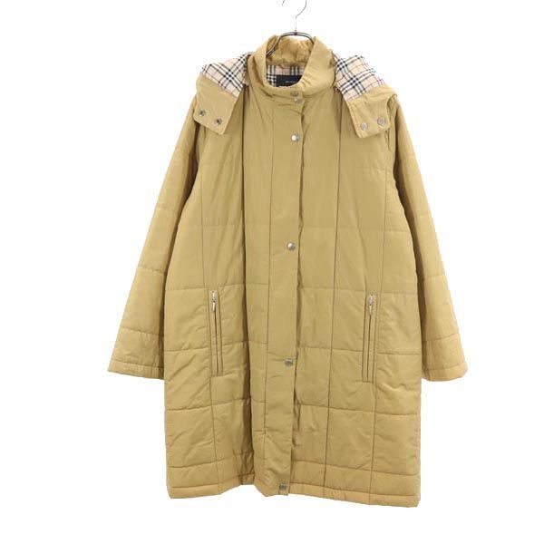 BURBERRY - バーバリー ゴルフ 三陽商会 日本製 ゴルフ 中綿コート L ベージュ BURBERRY GOLF レディース バーバリー ゴルフ 三陽商会 日本製 ゴルフ 中綿コート L