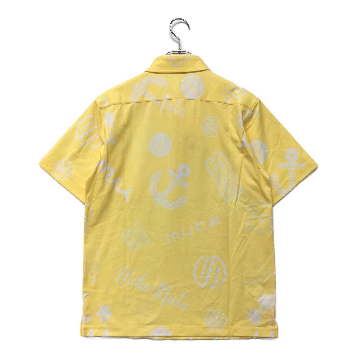 MUTA MARINE ポロシャツ ムータマリン　新品未使用　黄色 未使用品 メンズ ムータマリン muta MARINE 半袖ポロシャツ 5(M