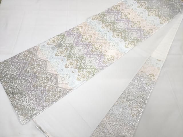 平和屋本店□極上 金彩友禅 卓越技能者・名工・和田光正 六通柄袋帯