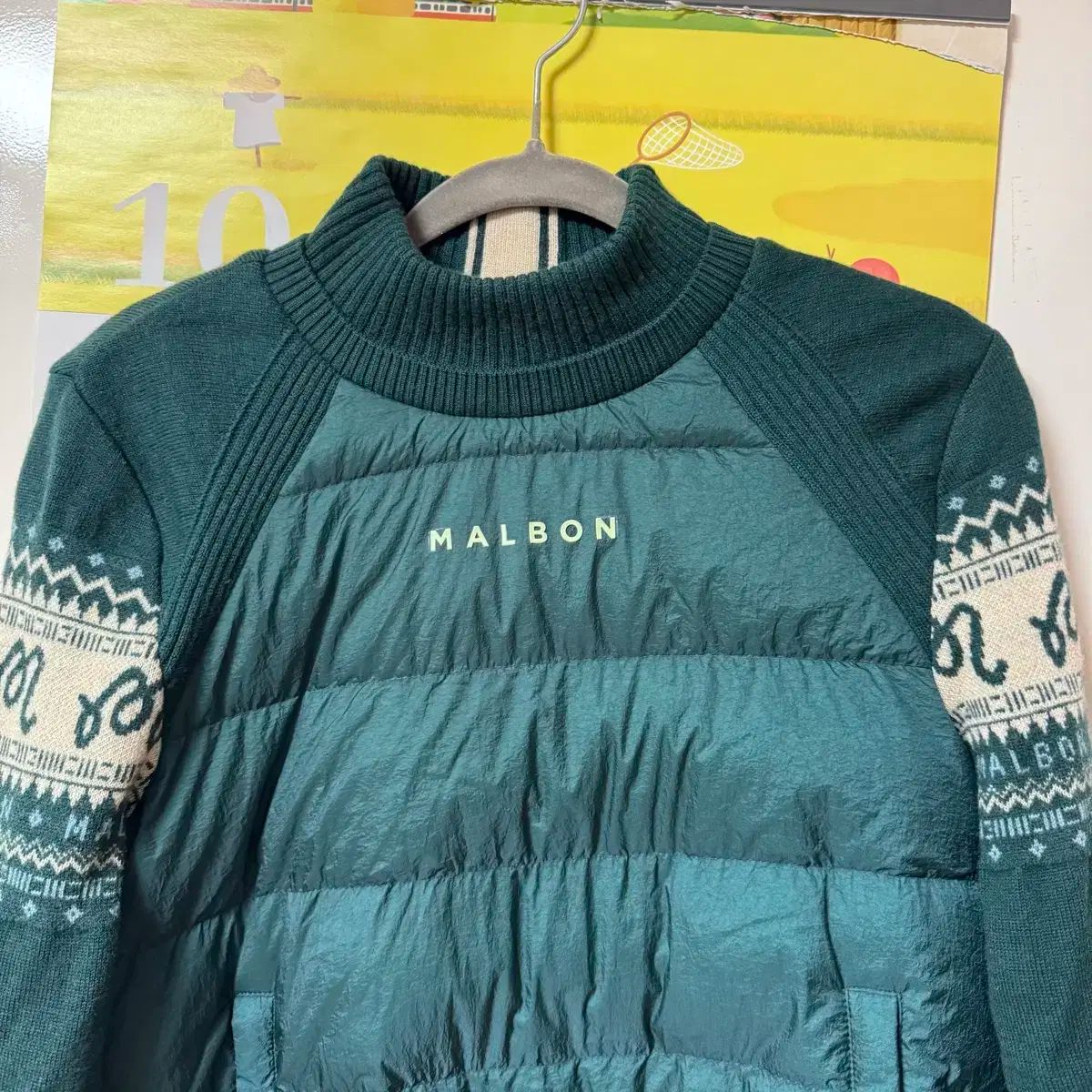 MALBON マルボンゴルフ ダウンニット Sサイズ