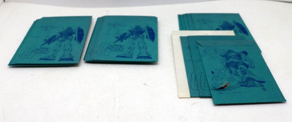 当時物　ガンダム　ミニカード(ガンダム) 当時 機動戦士ガンダム 16面ミニカード 1箱 倉庫品 昭和 レトロ 駄菓子屋