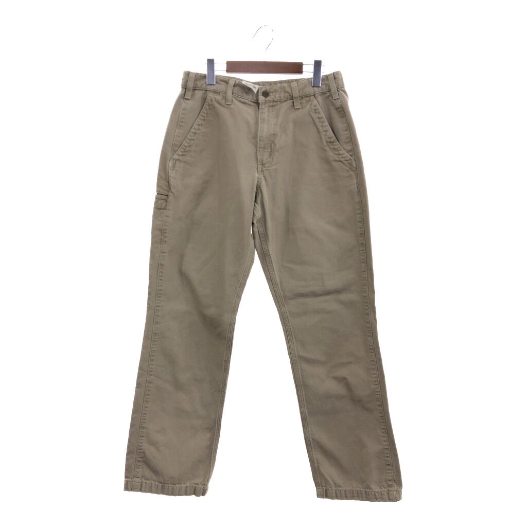Carhartt カーハート リラックスフィット ペインターパンツ ボトムス ワーク ベージュ (メンズ 31×32) 中古 古着 P5957