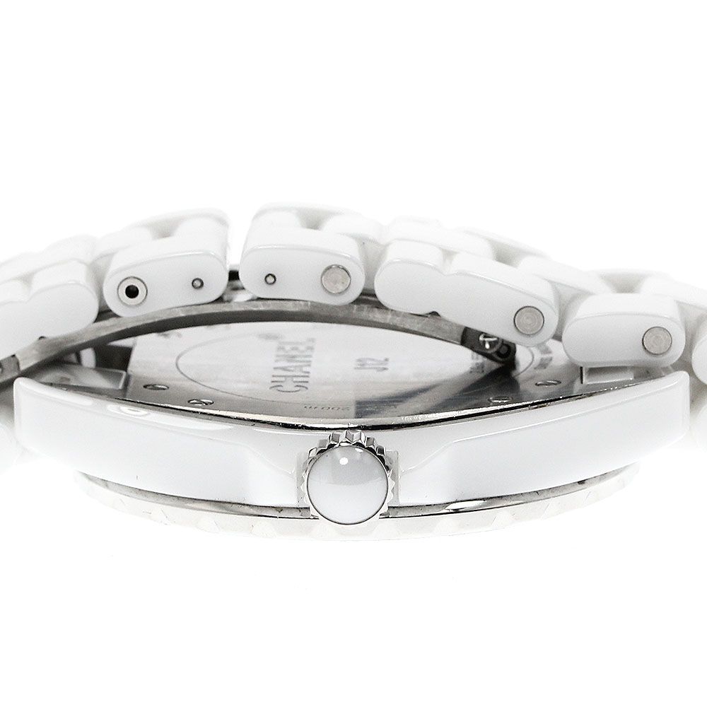 シャネル CHANEL H2981 J12 白セラミック 自動巻き メンズ