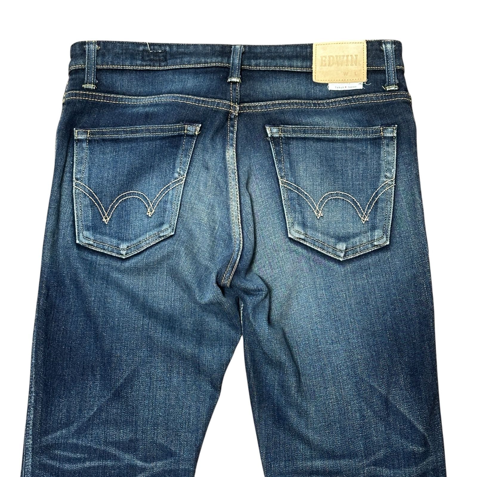 EDWIN ED32 ストレッチ スリム テーパードデニム インディゴ サイズ30 