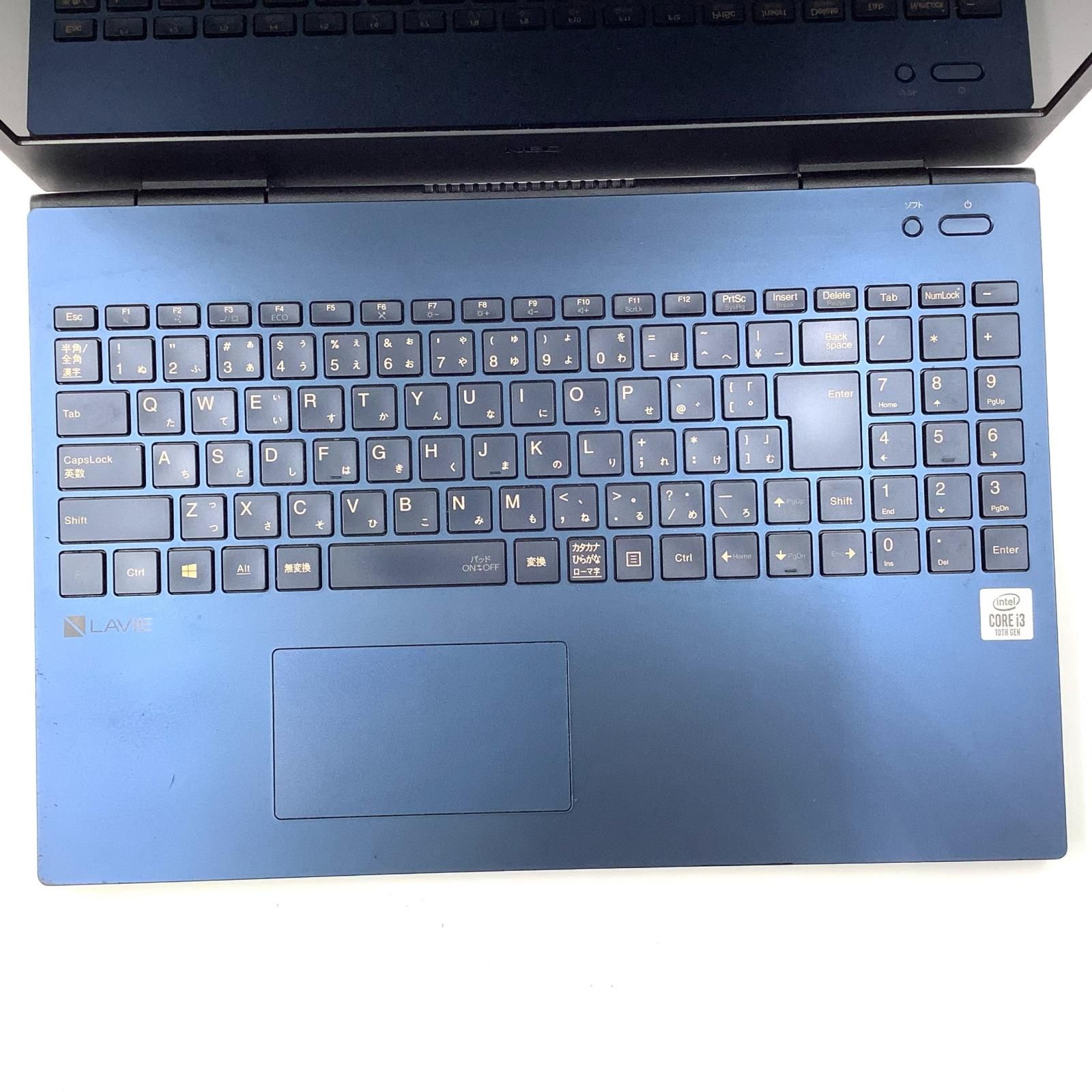 全額返金保証】【最速発送】NEC PC-N1536AZL-2C i3‐10110U 8GB M 全額返金保証】【最速発送】NEC PC-N1536AZL-2C i3‐10110U 8GB M