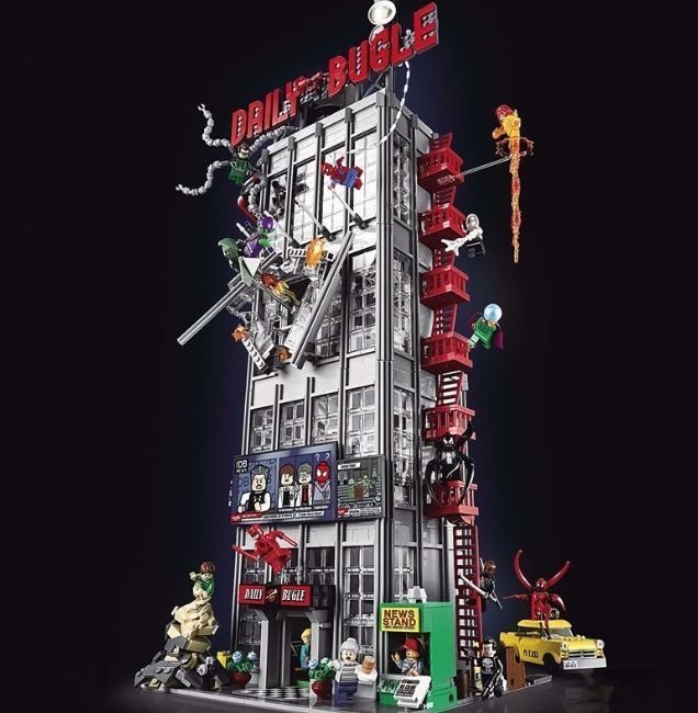 レゴ互換品 デイリーバグル ブロック 建物 3772PCS 知育玩具 おもちゃ 組み立て 学習玩具
