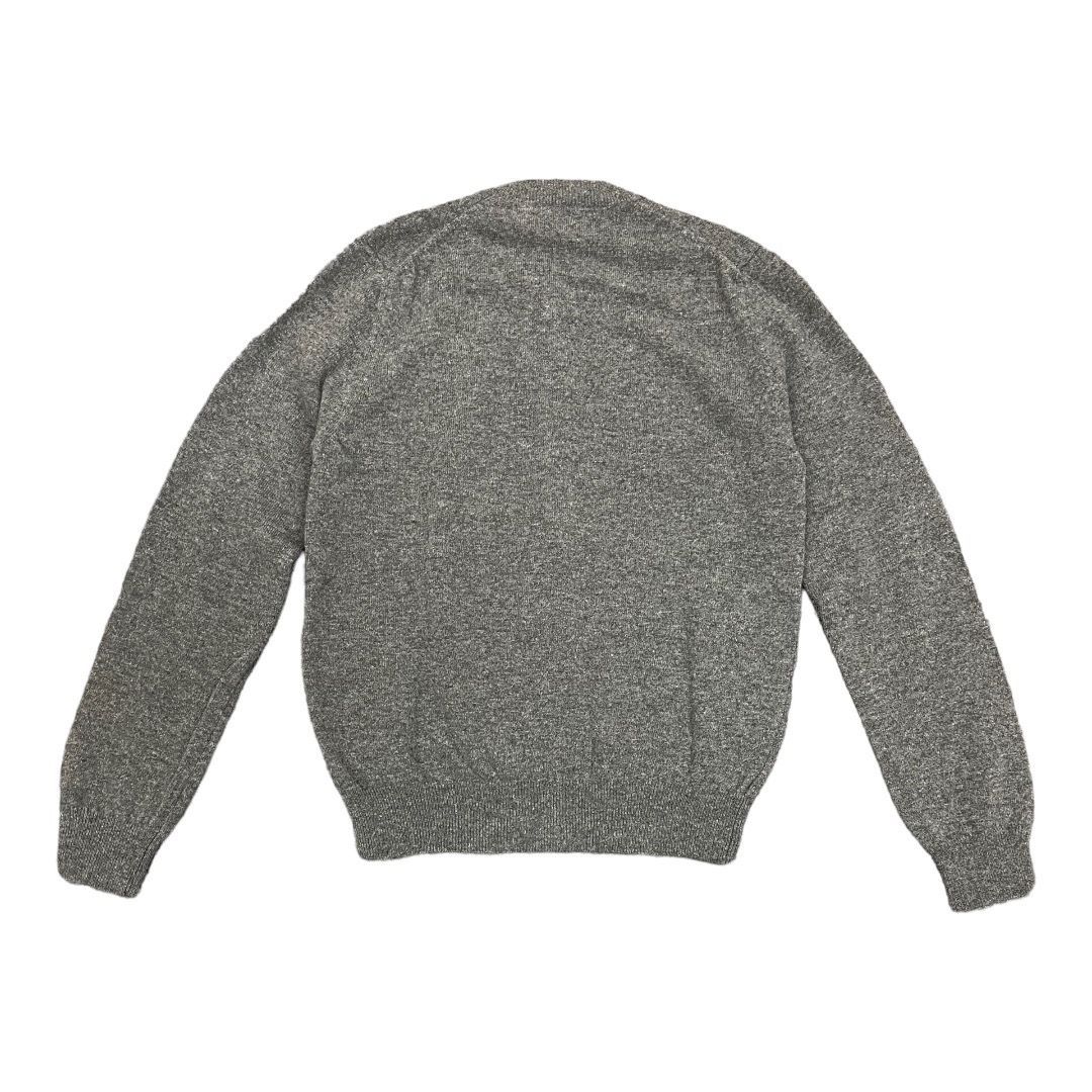 【新品】PLAY COMME des GARÇONS グレー カーディガン L 2024 ファッション play comme des garçonsグレー カーディガン