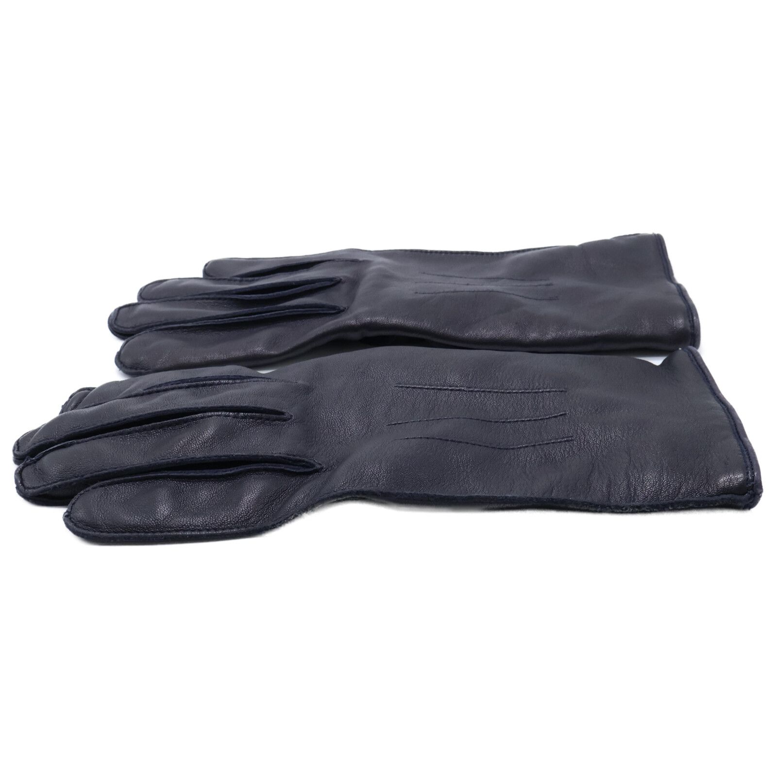 Dunhill ダンヒル ラムスキン カシミヤライニング 手袋 / 9 メンズ