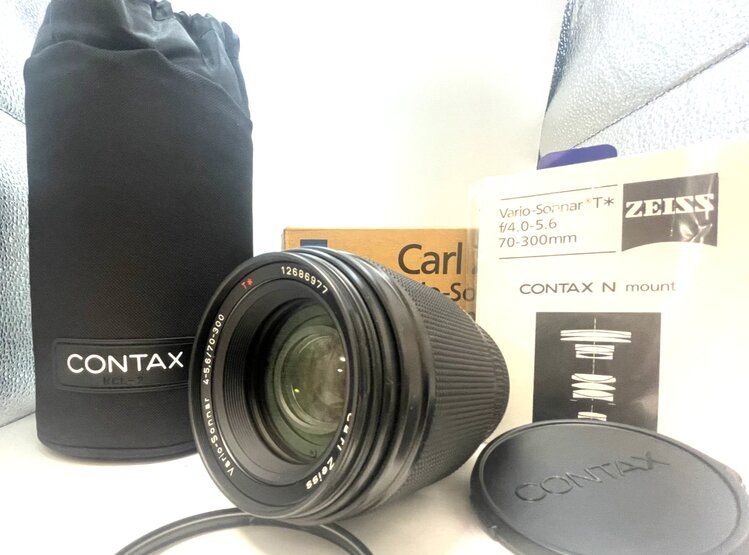 CONTAX Carl Zeiss Vario-Sonnar T 70-300mm F4-5.6 N マウント 動作 済み レンズ -