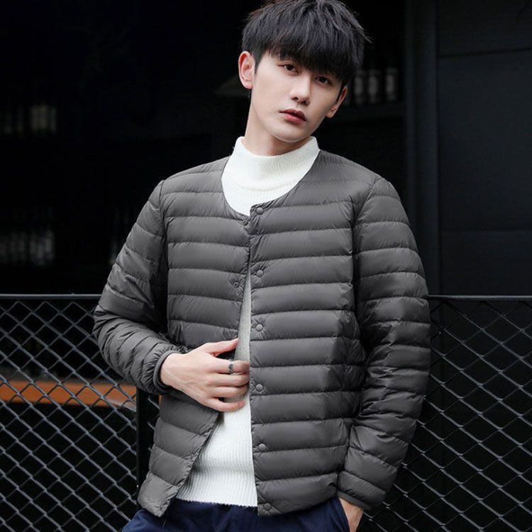 [amatsu] [アマツ] 中綿ジャケット メンズ ライトダウン 軽量 コンパクト アウトドア 送料無料】[amatsu] [アマツ] 中綿ジャケット メンズ ライトダウン 軽量 アウトドア ジャンパー 色：ブルー、サイズ：2XL 中綿 ジャケット  裏アルミ フルジップ アウター ブルゾン スタンド 防寒 秋 冬 大きいサイズ メンズ 3L 4L 5L 6L ジャケット/アウター ダウン ...