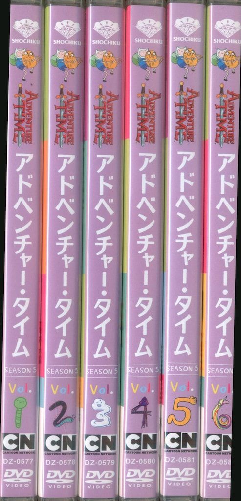 【DVD】アドベンチャータイム シーズン5 ・vol.4.5.6巻セット DVD】アドベンチャータイム シーズン5 ・vol.4.5.6巻セット